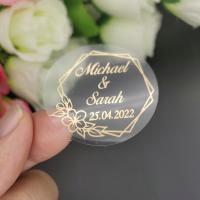 hot！【DT】♀✒  50 Pieces Personalized Custom Hennaday Baptism Communion Circoncision Wedding Engagement Anniversary Favors Label Stickers