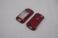 ♝☍▫ Gloss METALLIC RED Remote Flip Key Protection Case For Porsche Cayenne Turbo S GTS V6 V8