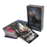 10CM Witches Tarot Cards Board Game For Beginners And Experts Fortune Telling Toys Cards Tarot Deck Witch Tarot Cards