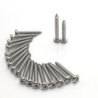 50pcs 100PCS M1 m1.2 m1.4 m1.7 m2 m3 GB845 stainless steel electronic screw cross phillips round pan head self tapping screw