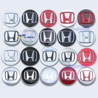 รถศูนย์ล้อ Hub Cap ปกอัตโนมัติตราสัญลักษณ์ล้อริม Hub Cap ตัดอุปกรณ์ดูแลรถยนต์สำหรับฮอนด้า Fit แจ๊สซิตี้หยก CRV XRV Accord โอดิสซี Vezel Elysion Acura Civic C Rosstour