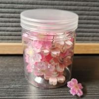 15/30/40/50/100pcs Mixed Resin Flower Shape Push Pins Thumbtack Pins Blossoms Drawing Photo Studs Office School Supplies Sakura Clips Pins Tacks