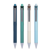 ปากกาหมึกเจล ปากกาจด ปากกาลูกลื่น ปากกาเจล ปากกาหมึกสีดำ คละสี 6 แท่ง 0.5 mm เขียนดี เขียนลื่น ไม่มีสดุด พกพาง่าย Assap