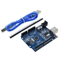 UNO R3บอร์ดพัฒนาATmega328P CH340 CH340GสำหรับArduino UNO R3พร้อมส่วนหัวของหมุดตรง