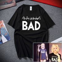 สวมใส่โดย Debbie Of Blondie - Andy Warhols Bad ใหม่เสื้อยืดผ้าฝ้ายขนาดใหญ่เสื้อยืด U Nisex ผู้ชายผู้หญิงเสื้อยืด