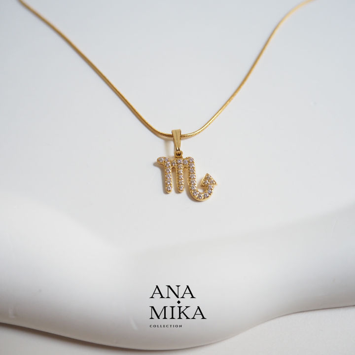 lucky-zodiac-necklaces-สร้อยคอจี้zodiac