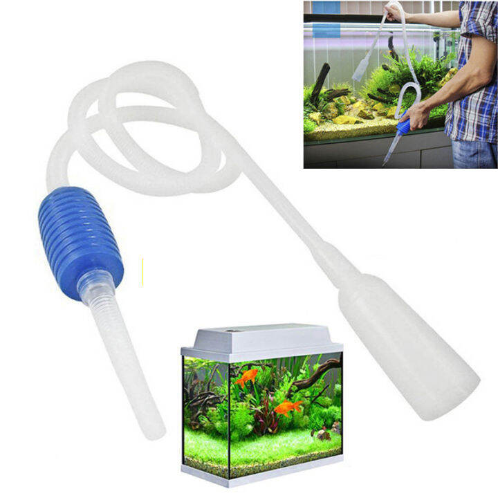 Aquarium Siphon Pumps Vacuum Water Changer Siphon Gravel Cleaner ...