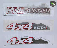 * 1 ชุดมี 2 ชิ้น* สติกเกอร์ PRERUNNER 4X4 ECT-i OFF ROAD ECT-i AUTOMATIC  รุ่นแรก สำหรับ TOYOTA VIGO **หากมีข้อสงสัยทักแชทก่อนสั่งซื้อสินค้า*