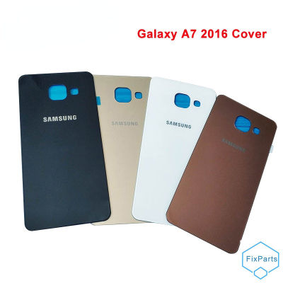 For Samsung Galaxy A7 2016 A710 A710F Back Cover Case 3D Glass Housing Door Replacement Repair Parts Case