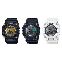 Casio G-Shock นาฬิกาข้อมือผู้ชาย สายเรซิ่น รุ่น GA-900A,GA-900AG,GA-900AS (GA-900AG-1A,GA-900AS-1A,GA-900AS-7A)