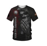 T SHIRT -  HOT Harley-Davidson 3D T-Shirt Unisex,xzx180305  3D T-Shirt All Over Printed 43