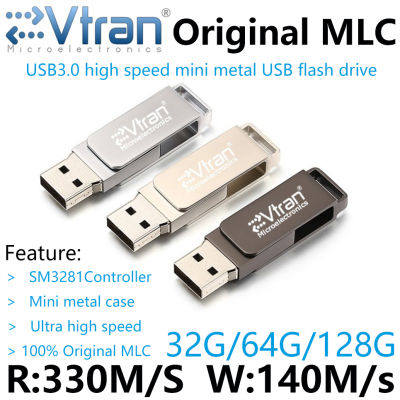 eVtran 330Ms MLC Flash Disk 32G 64G 128G USB3.1 highspeed U disk pendrive USB3.0 flashdrive SMI3281original MLC flash not slc