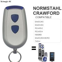 【LZ】 Normstahl / Crawford Standard Steel EA433 2KS/4KSRCU433-2/-4 N002800T433-4 Controlo remoto da porta de vida 433.92MHz Código de Rolamento