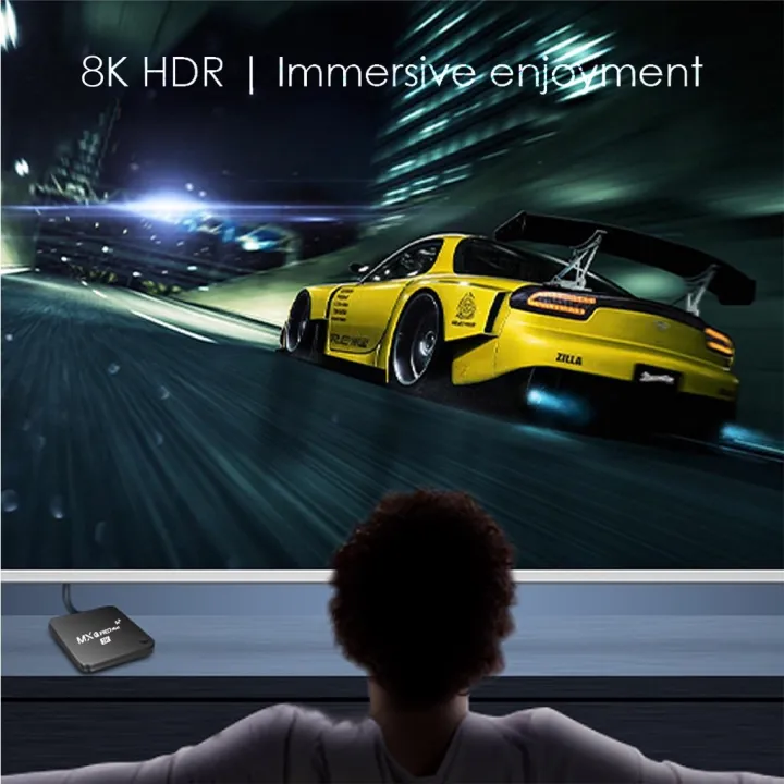 MXQ Pro Max 8K UHD 5G 8 256G Android Color Ultra HD TV Box 2.4GHz I8 touchpad Keyboard TV Box