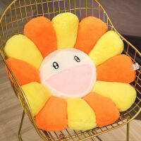 [COD] การ์ตูนอะนิเมะญี่ปุ่นกระต่ายน้อยขน Takashi Murakami ที่มีสีสัน Sunflower Cushion Pillow Plush Sunflower Flower Pillow