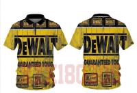 Dewalt F1 racing 3d print all polo POLO shirt  017