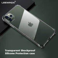 LEEWINDAสำหรับiPhone 11 Proเคสโทรศัพท์,Clearเคสกันกระแทกมือถือฝาครอบแท่งซิลิโคนโปร่งแสงเคสทีพียู