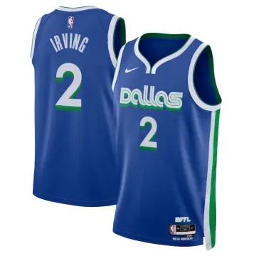 Nike Youth Dallas Mavericks Navy Kyrie Irving #2 T-Shirt