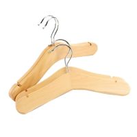 Wooden Baby Hangers,Kids Hangers,Notched Shoulder Design for Children Clothes,Decoration Hanger,10 Pack