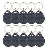 10ชิ้น/ล็อต TK4100 125Khz RFID พวงกุญแจคีย์ ID Keyfob Entry Access Control Management พวงกุญแจ Token