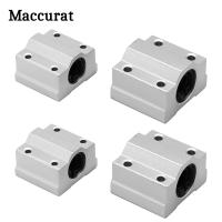 Newprodectscoming 1pc Linear Motion Ball Bearing Slide Block Bushing SC8UU SCS6UU SCS8UU SC10UU SCS12UU Linear Shaft CNC 3D Printer Parts