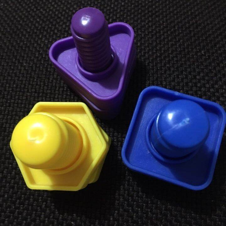 Bolts and Nuts Toy Screwing Activity Montessori Manipulatives Lazada PH