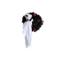 Halloween Decorations Door Decor Hanging Ghost Horror Party Garland Ornaments Wreath Ghost for Home Party