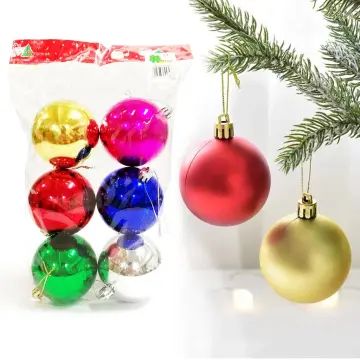 Christmas Tree Decorations Ornaments 8cm/3in 9cm/3.5in Transparent Glass  Inlaid with Brick White Snowman Pentagrams Xmas Hanging Ornament Indoor for