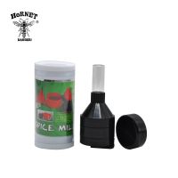 HORNET Snuff Kit 3 Parts Powder Spice Grinder Plastic Hand Miller Snuff Snorter Glass Vial Storage Container Herb Grinder Pipe Fittings Accessories