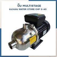 [บ้านเครื่องกรองเชียงใหม่] ปั๊ม MULTISTAGE แนวนอน WATER STORE CHP 2-40 (220V) (ปั๊มเครื่องกรอง/ปั๊มเคมี) แนวนอน ชนิด4 ใบพัด รุ่น CNP CHL 4-40 0.75