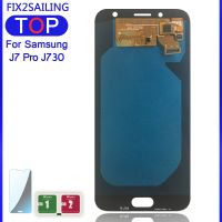 J7 Super AMOLED 100 Tested Working LCD Display Touch Screen Digitizer Assembly For Samsung Galaxy J7 Pro 2017 J730 J730F