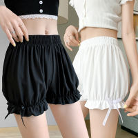 DQ ความปลอดภัยกางเกงผู้หญิงขนาดใหญ่ฤดูร้อนบาง Anti-Glare Boyshorts JK Lolita ฟักทอง Leggings สวมใส่หลวมกางเกงขาสั้น