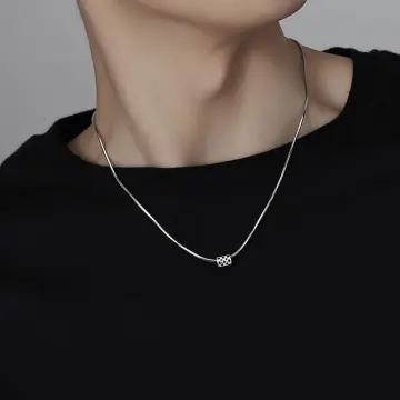 White gold chain for on sale men