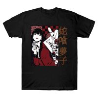 อะนิเมะ kakegurui เสื้อยืดแขนสั้นฤดูร้อนสบายๆฮาราจูกุประเดิมด้านบน U nisex ขนาดใหญ่เสื้อยืดผู้ชาย