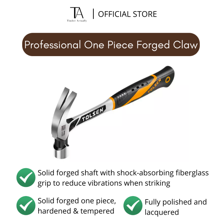 Professional One Piece Claw Hammer Lazada Singapore