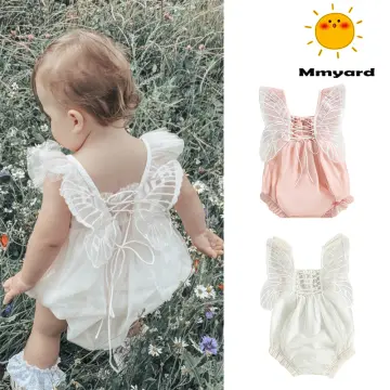 Newborn hot sale lace onesie