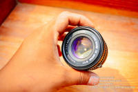 (For Olympus Panasonic Mirrorless ทุกรุ่น) ขายเลนส์Fix Pancake ละลายหลังงบประหยัด Ricoh 50mm F1.7  Serial 283970