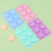 【lz】№  Silicone Coruja Forma Baking Mold Bolo Chocolate Mousse Muffin Pudim Doces Sabão Vela Cozinha Acessório Ferramenta