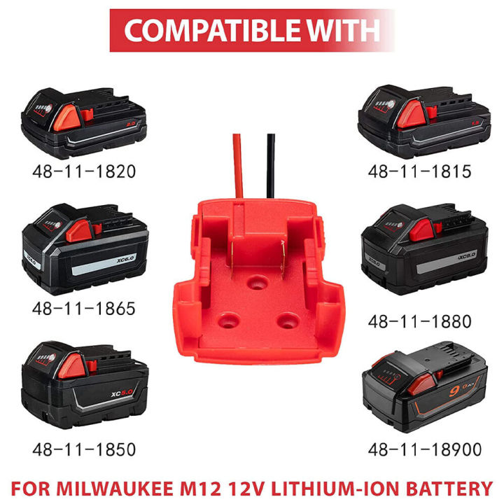 1-battery-adapter-3-built-in-switch-5-dock-holder-7-power-tool-9-conversion-1-battery-adapter-2-fuse-3-built-in-switch-4-milwaukee-18v-5-dock-holder-6-12awg-7-power-tool-8-electrical-9-conversion-10-s