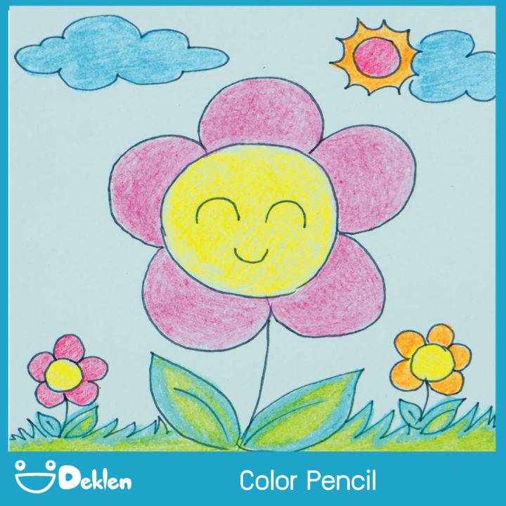 ดินสอสีต่อไส้-3-แท่ง-color-pencil-เปลี่ยนไส้ได้-ใช้วาดภาพ-ระบายสี-พัฒนาความคิดสร้างสรรค์
