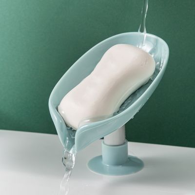 ⊕☑₪ Plastic Soap Dish for Bathroom Shower Soap Holder Non-slip Drain Soap Container Bathroom Supplies travel accessories