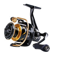 JITAI Meteor Spinning Reel Aluminium Handle Max Drag 8KG 9+1BB And Spool 5.2:1 Speed Multicolor Wheel Carp Fishing Reels