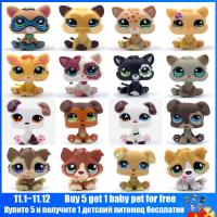 derZ441 ยอดฮิต - / LPS CAT 4CM MINI Custom-Made Baby Kitten Puppy For Littlest Pet Shop Toy Bobble Head Cat Dog Collie Great Dane Spaniel Dachshund