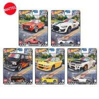 รถฮอตวีลดั้งเดิม1:64 Diecast อัลลอยด์ถนนชุดโฟล์คสวาเก้นฟอร์ด LB Nissan Skyline Voiture สำหรับเด็กผู้ชายคอลเลกชัน