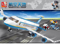 ProudNada Toys ของเล่นเด็ก ตัวต่อเลโก้ เลโก้ เครื่องบินเจท Sluban AVIATION C-concept plane 275 PCS B0365