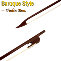 1pcs คุณภาพสูง baroque สไตล์ BLACKWOOD 44ไวโอลิน Bow fiddle Bow, ไซบีเรียหางม้าม้า, ไวโอลินอุปกรณ์เสริม FITTING