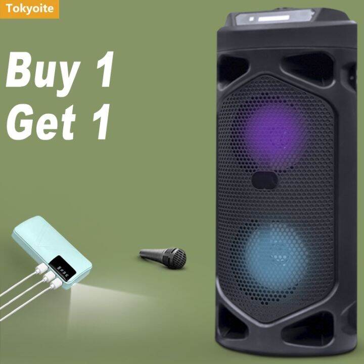 surround sound TOKYOITE Giant Karaoke Speaker +20000mAh Powerbank FREE