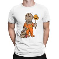 Halloween Creepy Pumpkin Spoof Graphic Tshirt Loose Crewneck Street Harajuku Men and Women Casual Cloth Look Retro Boxing Tee XS-6XL