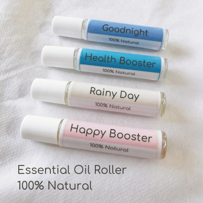 Essential Oil Roller 100% Natural ลูกกลิ้งน้ำมันหอมระเหย ขนาด 10 ml.