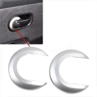 Car Interior Door Handle Cover Decorative Trim Inside Handle Escutcheon for Nissan Tiida 2005-2010 1.6 LIVINA NV200